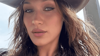 Embrace the Wild West with Bella Hadid's Copper Nail Trend