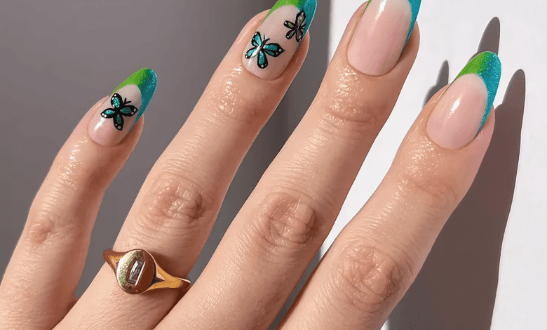 Flutter into Spring with These 21 Playful Butterfly Nail Ideas