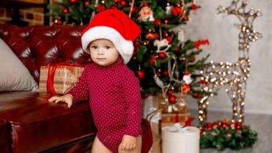 Newborn Babies Who Are Going To Have Their First Christmas