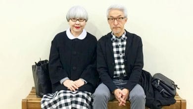 Elderly Married Couple Wears Matching Outfits 36 years