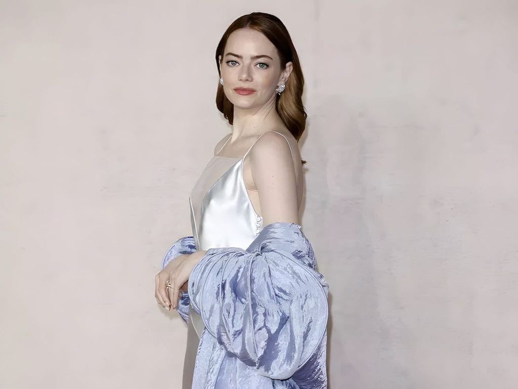 Emma Stone Showcases 20 Red Carpet Looks with Stunning Plunging Necklines